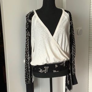 Long sleeve boho top